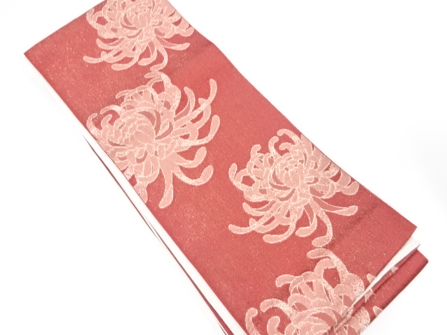 半幅帯★正絹★花織★紬★総柄 リサイクル・アンティーク着物販売：Shinei